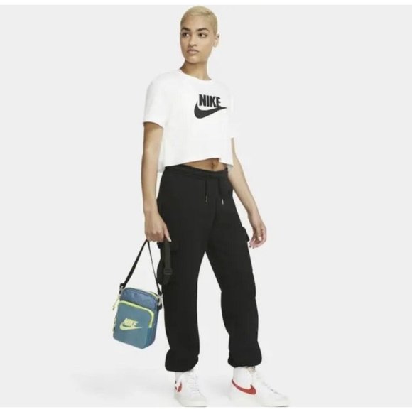 New NIKE Heritage Crossbody Small Utility Bag Blue CV1408-404 - Picture 7 of 8